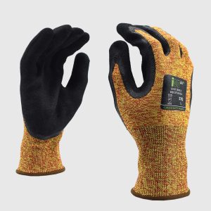 Guante con Recubrimiento de Nitrilo Ansi 4, Talla S,M,L