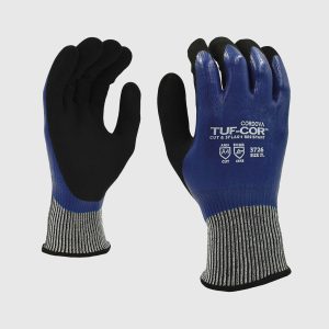 Guante Azul de Nitrilo, Talla S,M,L