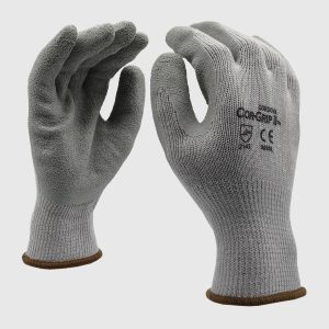 Guante de hilo con con recubrimiento de látex, Talla S,M,L