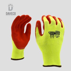 Guante Fibra de Vidrio, Acero HPPE Amarillo Calibre 13, Talla S,M,L