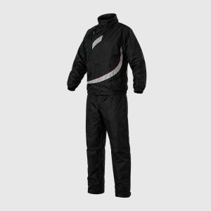 Traje enguatado para motorista azul o negro