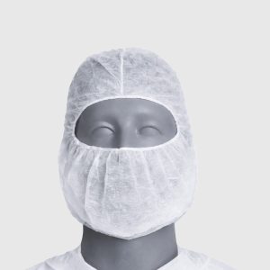 Cofia blanca tipo ninja
