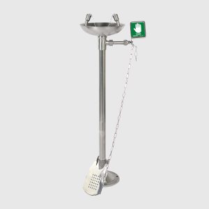 lavaojos de pedestal acero inoxidable