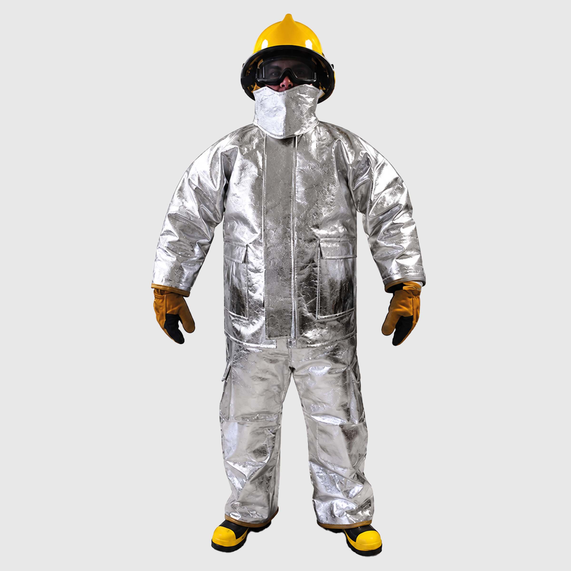 Traje de aproximación aluminizado