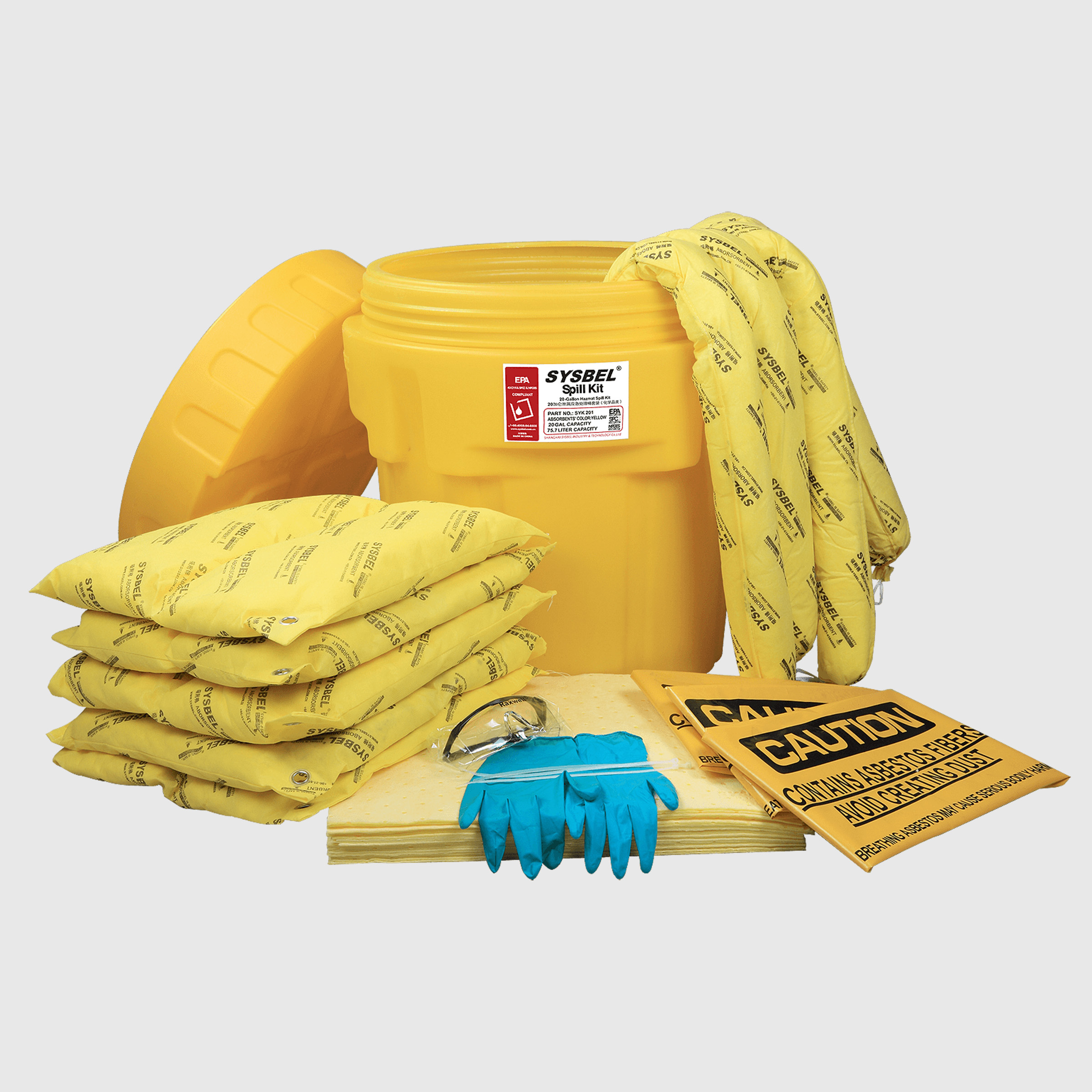 Kit antiderrame 20 gal - Image 2