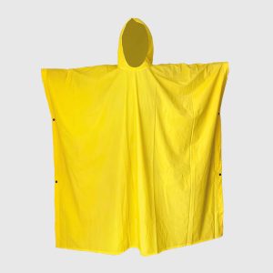 Capa  tipo poncho amarillo
